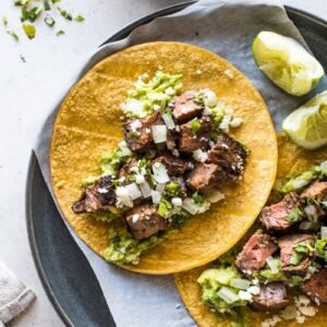 Taco de Asada c/Queso